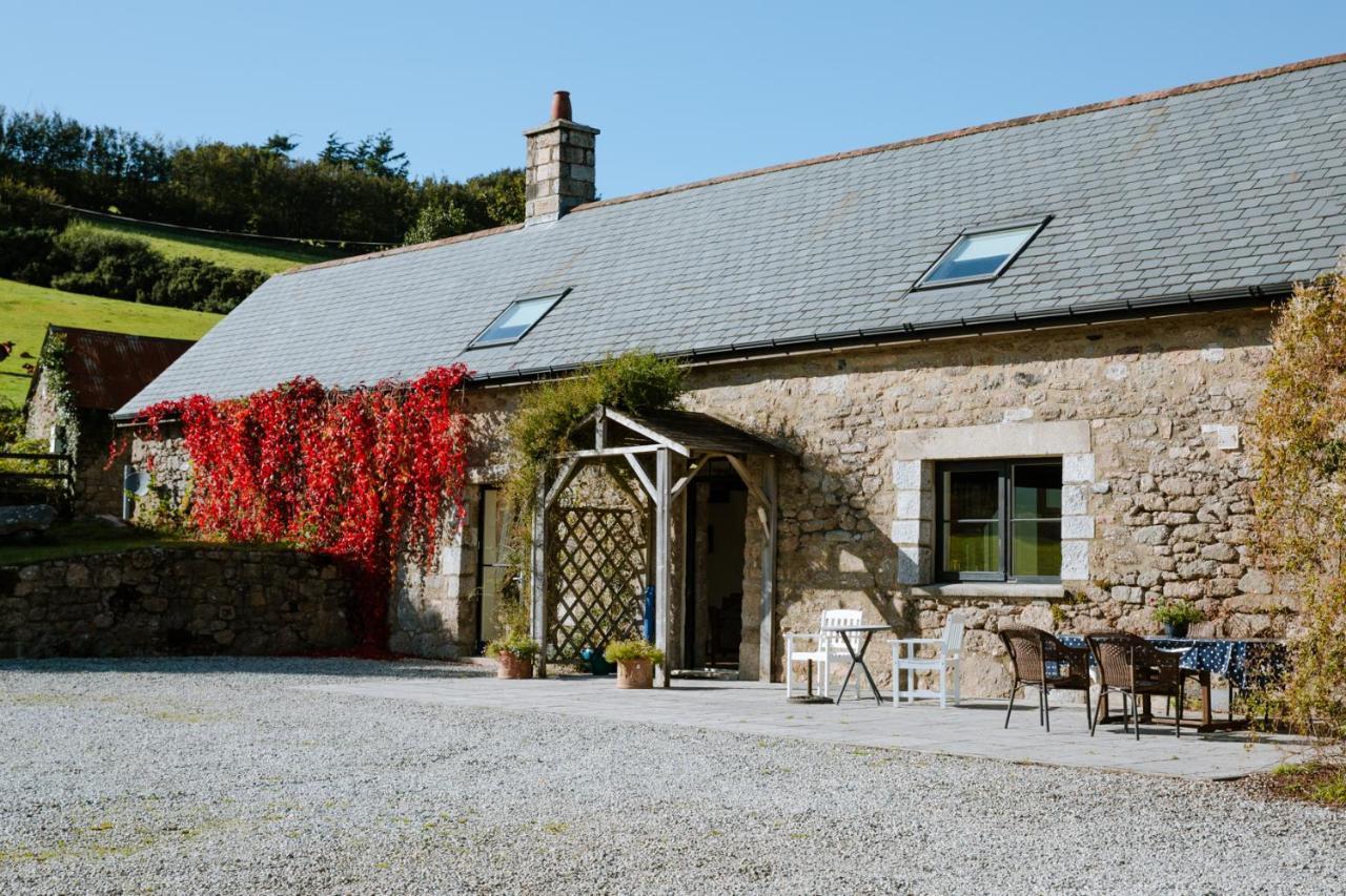 Higher Weddicott Barn Holiday Cottage - Self Catering Chagford Exteriör bild