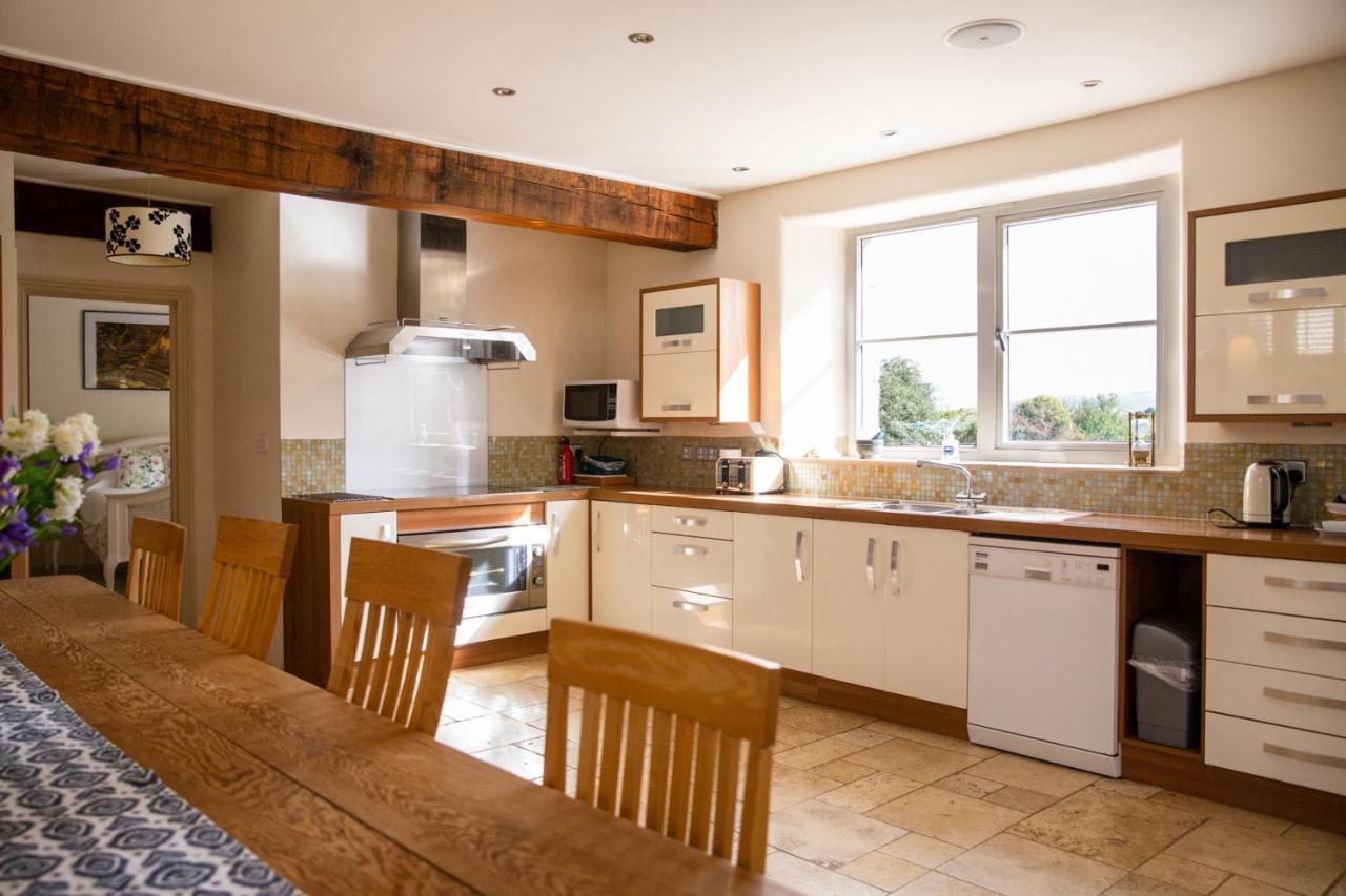 Higher Weddicott Barn Holiday Cottage - Self Catering Chagford Exteriör bild